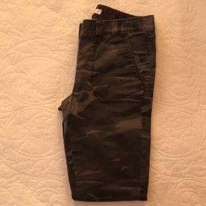 Camo print pants from LOFT